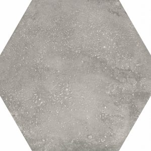 Hex22 Grey Hexagon Matte 22X22
