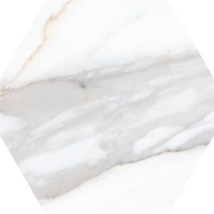 Hex22 Bianco Hexagon Matte 22X22