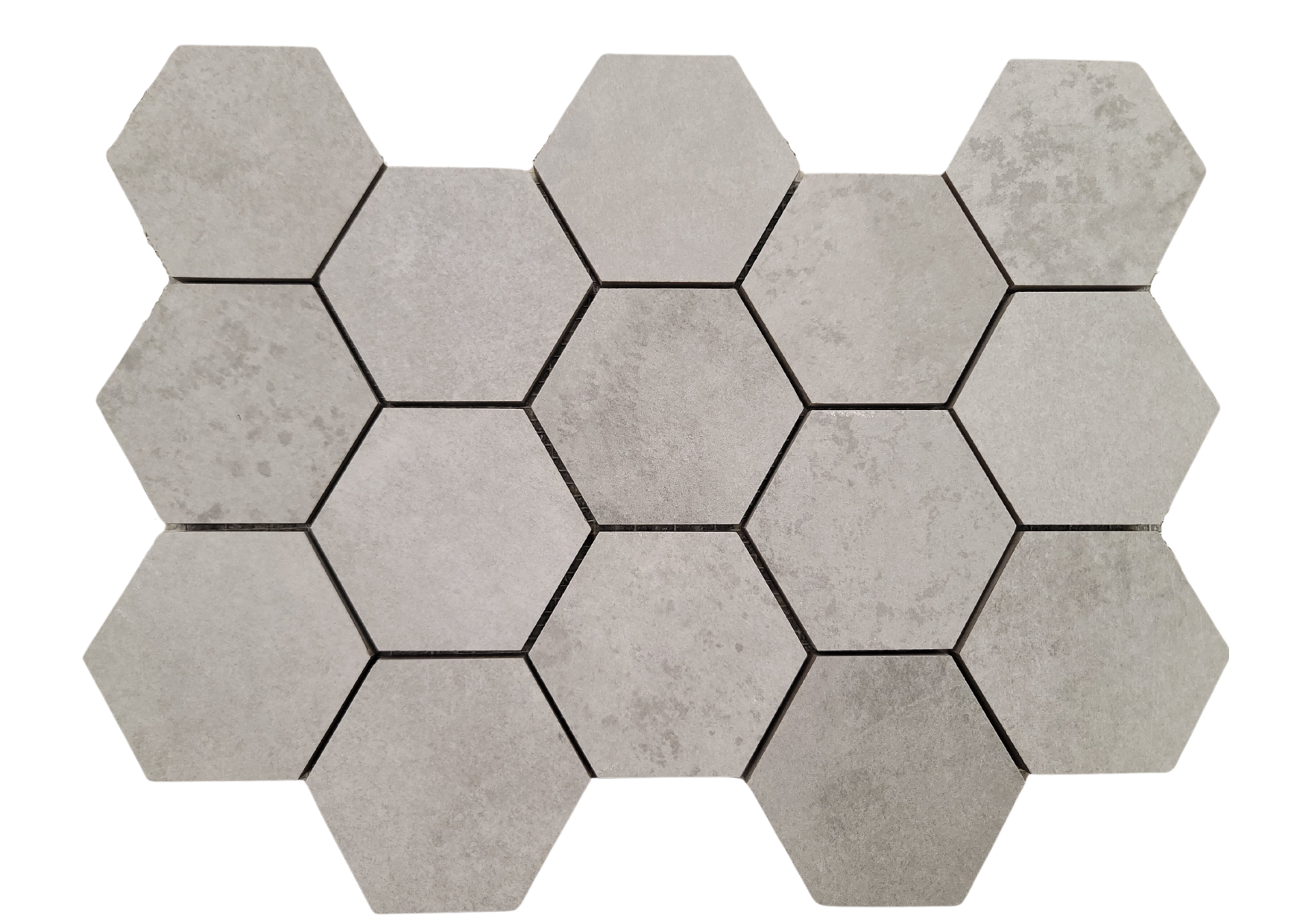 Allo Pearl Hexagon Mosaic Matte 13X9