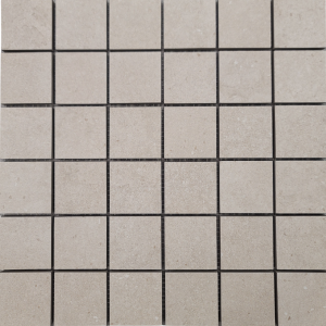 Grava Cream Square Mosaic Matte 12X12