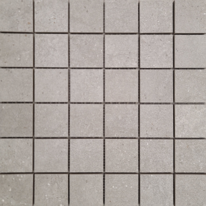 Grava Grey Square Mosaic Matte 12X12