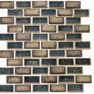 Vulcano Petite Crackle Brickset Mosaic