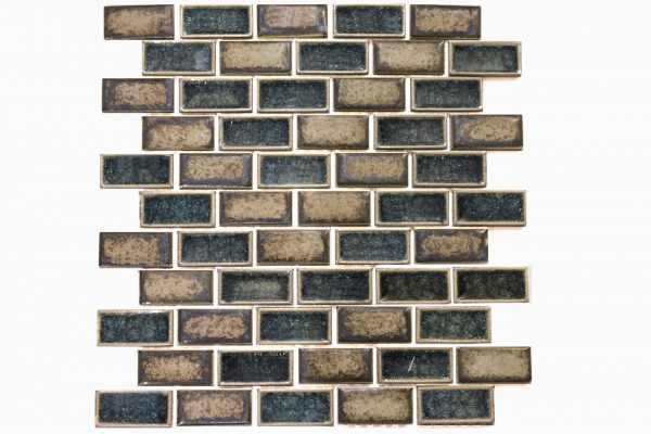 Vulcano Petite Crackle Brickset Mosaic