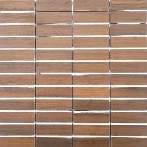 Farwood Cherry Stacked Brick Mosaic Matte 12X12
